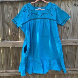 2for6 Over the knee pocketed dress/nightgown